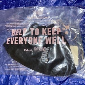 Black “pink” mask